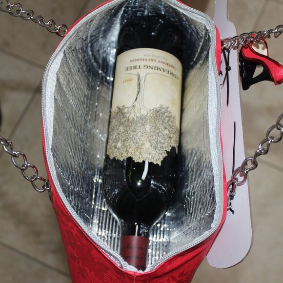 Insulated Wine Bag by Wild Eye Designs - Picture 3 of 8